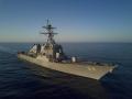 El buque de USS Carney de la Armada de Estados Unidos