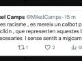 El tweet de Mikel Camps a Vinicius Jr.