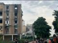 El edificio de Tel Aviv en el que ha impactado el cohete de Hamás