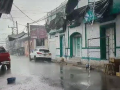 Imagen de las lluvias registradas por la tormenta Pilar