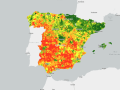 Representación de la renta media por hogar y sección censal