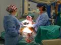 Nacimiento por cesárea en el Hospital San juan de Dios de Córdoba