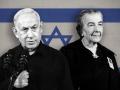 Benjamin Netanyahu, y la ex primer ministra israelí Golda Meir
