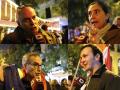 El Debate sale a la calle a hablar con los manifestantes frente a la sede del PSOE