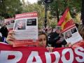 La comunidad judía de Madrid exige frente a la embajada de Catar la liberación de los 240 secuestrados por Hamás