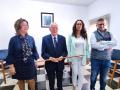 El 'popular' José Antonio Torres, este martes con el bastón de mando de Chercos (Almería)