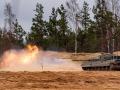 Un blindado español exhibe su potencia de fuego en la competición Iron Spear de la OTAN en Letonia