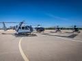 Entrega simultánea de 4 helicópteros H-135 de Airbus para las Fuerzas Armadas