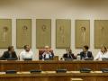 La nueva mesa de la Comisión Constitucional, presidida por José Zaragoza, del PSC