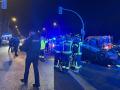 Imagen del accidente en la Avenida de Andalucía