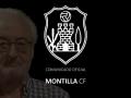 Comunicado del Montilla CF anunciando el fallecimiento de Miguel Navarro Polonio