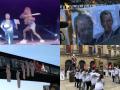 Imágenes de líderes políticos cuyas imágenes han sido dañadas