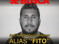 Cartel de Se Busca de Adolfo Macías alias Fito