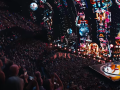 Imagen del público y del escenario en The Sphere, donde actúa U2