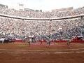 MEX7154. CIUDAD DE MÉXICO (MÉXICO), 28/01/2024.- Fotografía de la Plaza de Toros México, durante una corrida hoy, en Ciudad de México (México). EFE/ Mario Guzmán