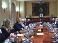 El Pleno del Consejo General del Poder Judicial bajo la presidencia interina de Vicente Guilarte