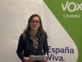 La diputada de Vox, Yolanda Almagro.