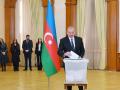 El presidente de Azerbaiyán, Ilham Aliyev