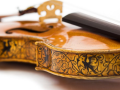 Detalle de uno de los Stradivarius.