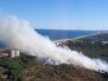 Incendio en El Saler, este lunes