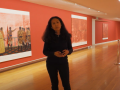 La artista peruana Sandra Gamarra en su exposición Buen Gobierno de 2021