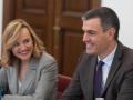 Sánchez y Alegría, en la reunión del Consejo Escolar del Estado