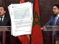 El ministro de Exteriores, José Manuel Albares, y su homólogo marroquí, Nasser Bourita