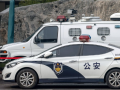 Coche de policía en China