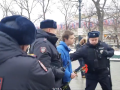 Detenciones en Moscú en una manifestación convocada por las mujeres de soldados en Ucrania