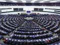 Imagen del parlamento europeo, en Estrasburgo