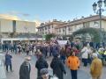 Manifestación contra la plaza de toros en Pozuelo de Alarcón.