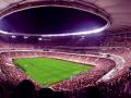 Recreación de como quedaría, por dentro, el estadio de La Cartuja que alcanzaría los 75.000 espectadores