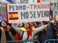 Foros y asociaciones cívicas han convocado este sábado una manifestación en Madrid contra "el deterioro político, institucional y social" de España con el Gobierno del PSOE y a la que se han sumado el PP y Vox.