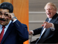 Nicolás Maduro y Boris Johnson