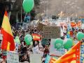 La plataforma Sí a la Vida ha convocado este domingo una marcha en Madrid bajo el lema 'Sí a la vida humana'