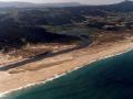 Panorámica de la playa As Furnas (Porto do Son. La Coruña) en donde se rodó la película Mar Adentro