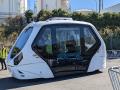 Un vehículo sin conductor que el CTAG probó en Arteixo en 2022