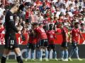 Carles Pérez celebra su gol contra el Sevilla