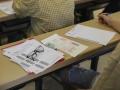Varios alumnos realizan las pruebas de la EBAU de la Universidad de Oviedo