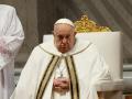 Papa Francisco en la basílica de San Pedro