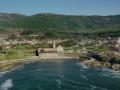 Panorámica del Monasterio Santa María de Oia (Pontevedra)