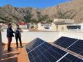 Placas Solares, imagen de archivo