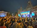 Miles de personas abarrotan Cibeles para celebrar la Resurrección de Cristo