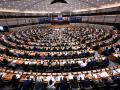 La sesión plenaria del Parlamento Europeo, en Bruselas