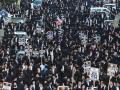 Judíos ultraortodoxos protestan contra el reclutamiento militar en Jerusalén