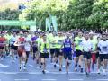 Participantes en la XI Carrera Madrid en Marcha Contra el Cáncer organizada por la Asociación Española Contra el Cáncer