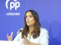 La diputada autonómica del Partido Popular de Córdoba, Beatriz Jurado