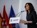 La presidenta de la Comunidad de Madrid, Isabel Díaz Ayuso, interviene en la I Intermunicipal del PP de Madrid