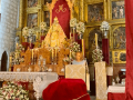 La Virgen de Araceli, en el altar mayor de la parroquia de San Mateo