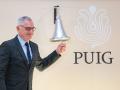 Marc Puig toca la campana en la salida a bolsa de la compañía de perfumería